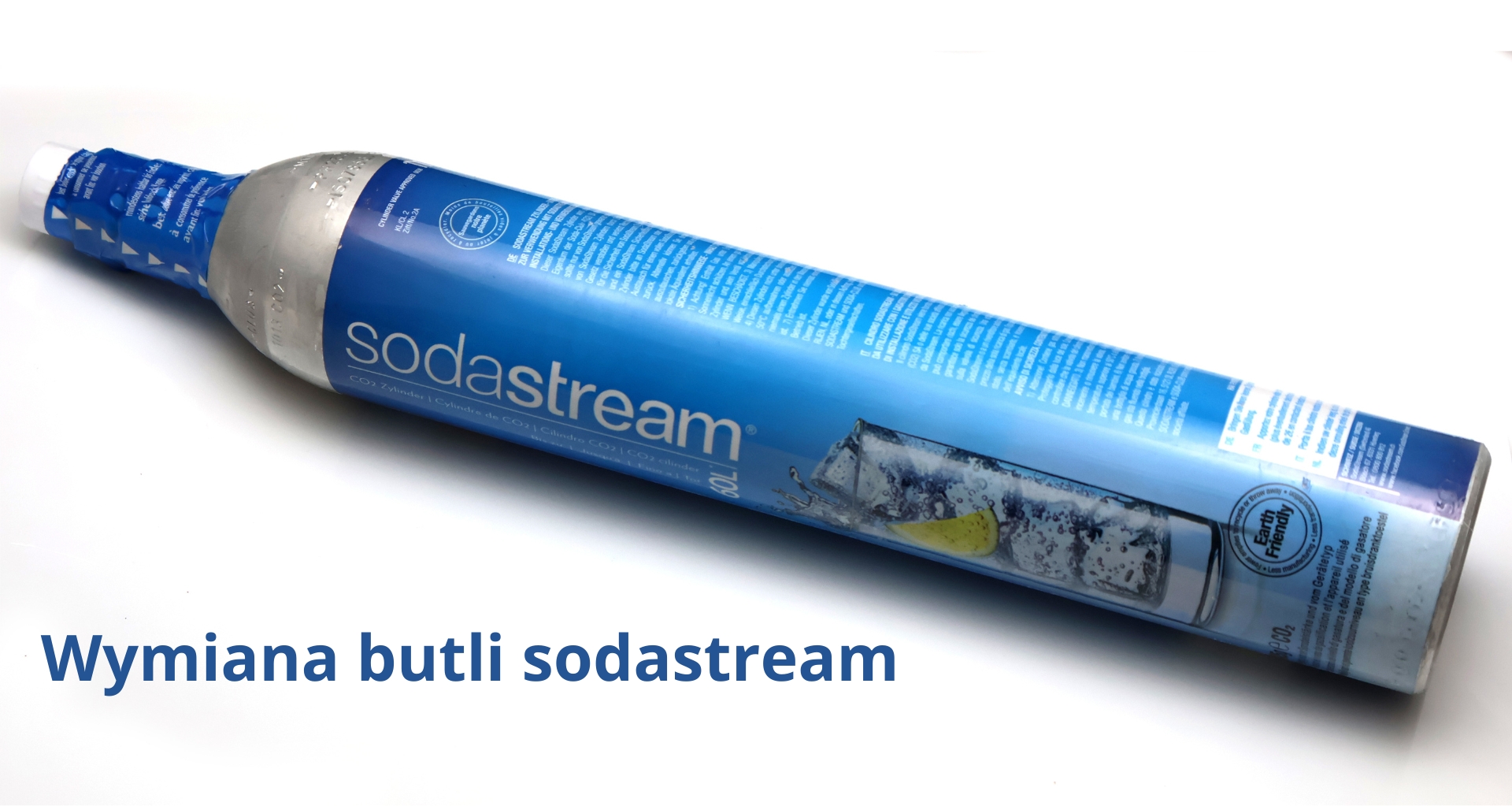 Wymiana butli sodastream